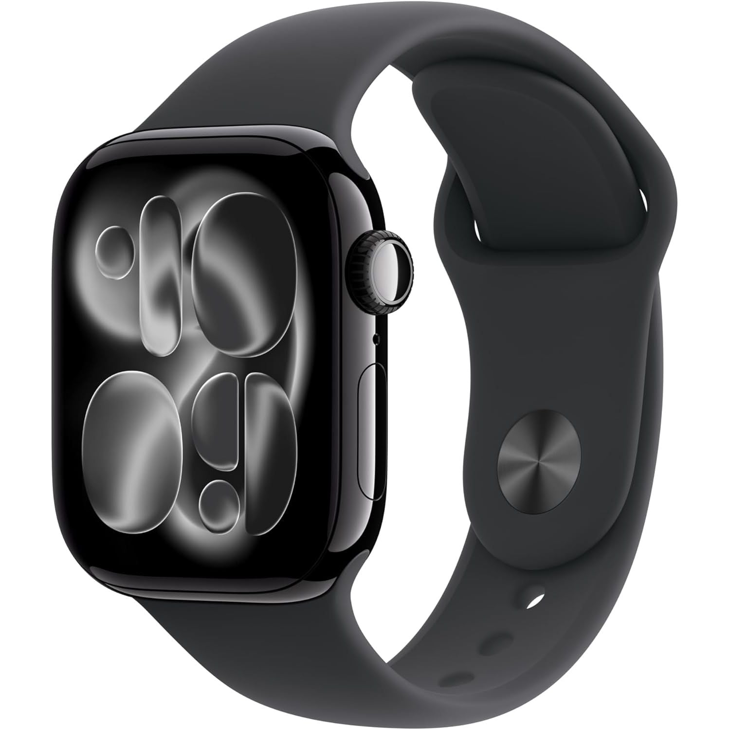 Buy Apple,Apple Watch Series 11 GPS + Cellular 42mm Smartwatch with Jet Black Aluminium Case with Black Sport Band - Gadcet UK | UK | London | Scotland | Wales| Near Me | Cheap | Pay In 3 | Smart Watches